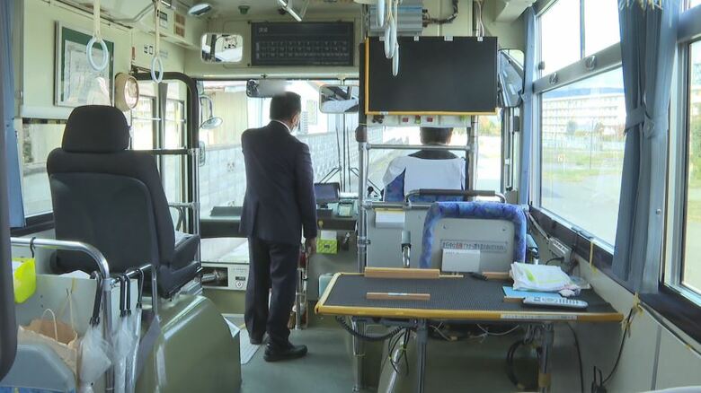 バス運転の体験会（2023年）