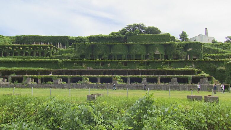 北沢浮遊選鉱場跡