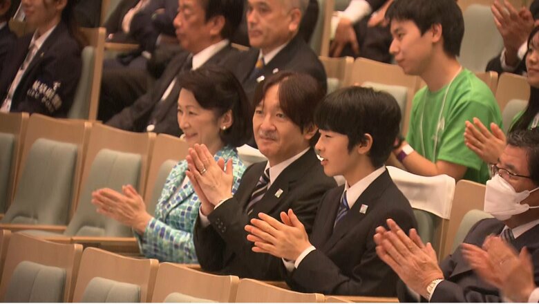 高校総合文化祭開会式　岐阜市　7月31日