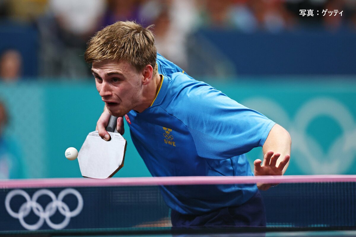 卓球“六角形ラケット”は4万4000円！パリ五輪で日本破ったスウェーデン