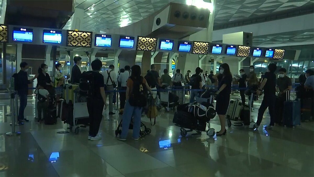 インドネシアから約0人出発 新型コロナ感染拡大で日本人退避