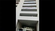 「上から木材が落ちてきた」福岡市役所で角材2本が落下　7階で横断幕の設置作業中　重さは約1キロ　市民からの連絡で発覚