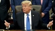 トランプ大統領「ホルムズ海峡を『トランプ海峡』に変更しては」SNSで提案　イランへの追加攻撃も辞さない姿勢示す