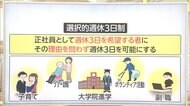 週休3日制 あなたはどうする? 給料は2割削減「減らされるなら働きたい」という声も