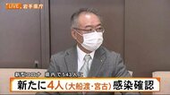 【ノーカット】2/18(木)‐2 岩手県内感染状況の報告 新型コロナ(大船渡2人・宮古2人)