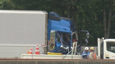 【速報】北陸道の作業員2人死亡事故、酒気帯び運転などの疑いで大型トラック運転手を逮捕…
