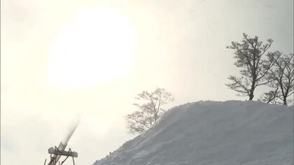 宮崎県内多くの地点で今季一番の冷え込み　五ヶ瀬町のスキー場では1カ月後のオープンに向け雪づくり