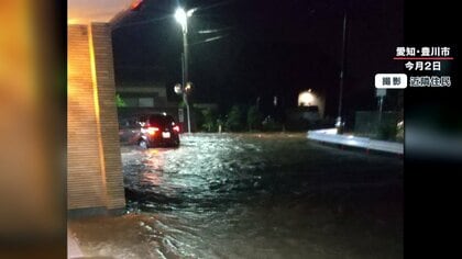 【避難所で被災】視察中の市議が過去最多の雨量でそのまま出られなく…なぜ、避難先の小学校が浸水被害？【愛知・豊川市】