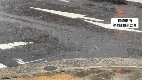 福岡と熊本で線状降水帯直前予測　長崎では1時間に約110ミリの記録的短時間大雨