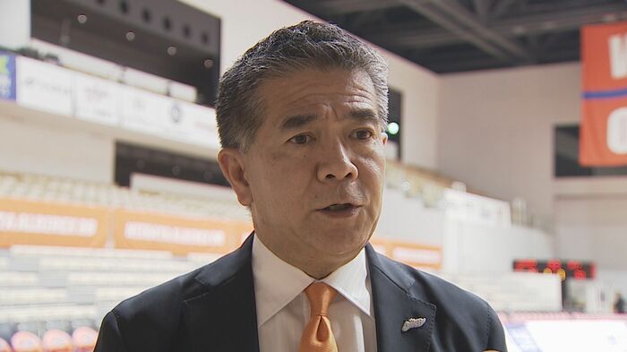 新潟プロバスケットボール　糸満盛人 社長