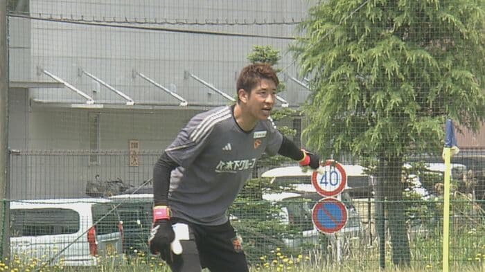 森山監督が前半戦MVPに挙げたGK林 セーブ総数リーグ1位、セーブ率3位(20節終了時点)