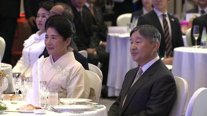 大統領夫妻主催の晩さん会(7月8日)