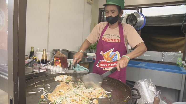 古式マッサージの体験も…タイの食と伝統文化を楽しめるイベント ゆかりのある覚王山日泰寺で12日まで｜FNNプライムオンライン