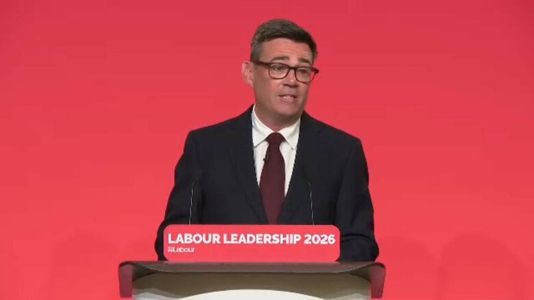 イギリス労働党の新党首にアンディ・バーナム氏を選出　20日に就任見通し｜FNNプライムオンライン