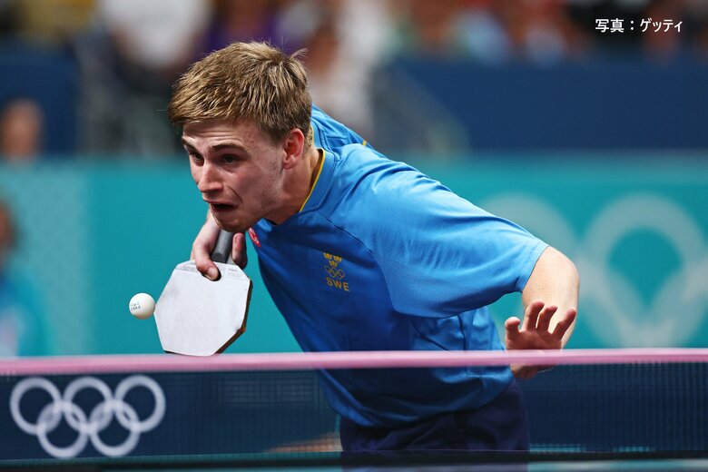 卓球“六角形ラケット”は4万4000円！パリ五輪で日本破ったスウェーデン選手のラケットメーカーに多角形のメリットを聞いてみた｜FNNプライムオンライン