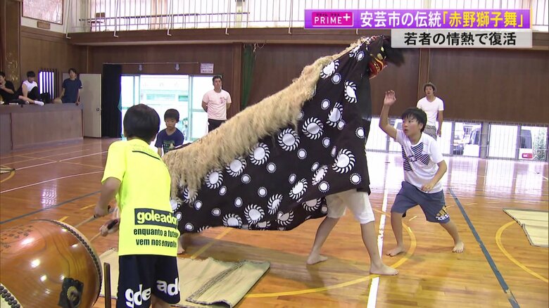 「伝統を守りたい」600年続く“赤野獅子舞”　子どもたちが暑さに負けず猛練習　若手がSNSで発信【高知発】｜FNNプライムオンライン