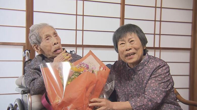 “県内最高齢”大正2年生まれ112歳　長生きの秘けつは？　娘「本人のリズムに合わせて生活するのが一番」｜FNNプライムオンライン