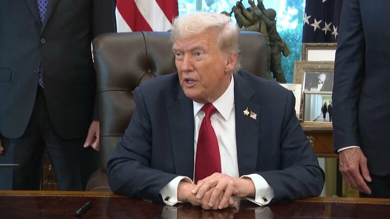 トランプ大統領「ガザ合意を確信」　イスラエルとハマスが停戦交渉｜FNNプライムオンライン