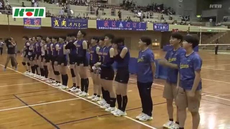 【長崎県高総体】バレー女子は西彼杵がV3　「絶対日本一を取りたい」と意気込み｜FNNプライムオンライン