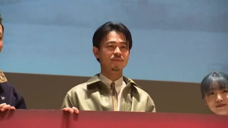 オール富山ロケの映画「#拡散」公開前にイベント主演・成田凌さん上市町での思い出など話す｜FNNプライムオンライン