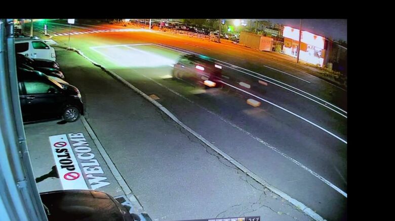 防犯カメラの映像