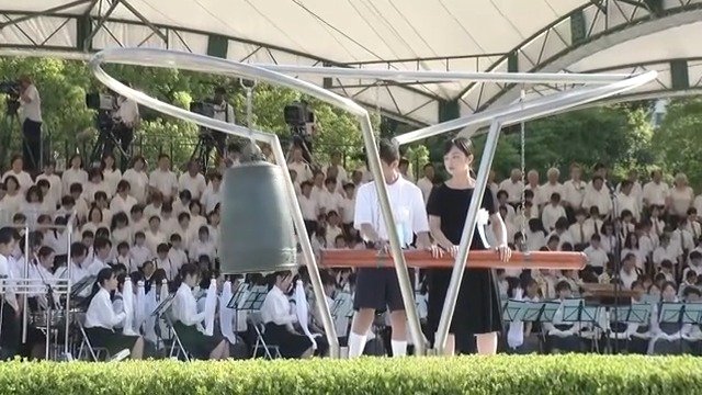 平和記念式典（8月6日）