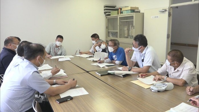 記念祭りの打合せの様子