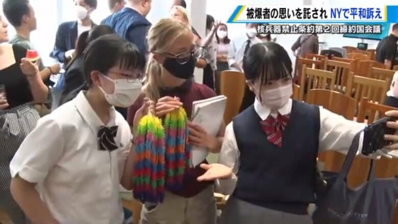 2022年6月　ウィーンで他国の若者と交流