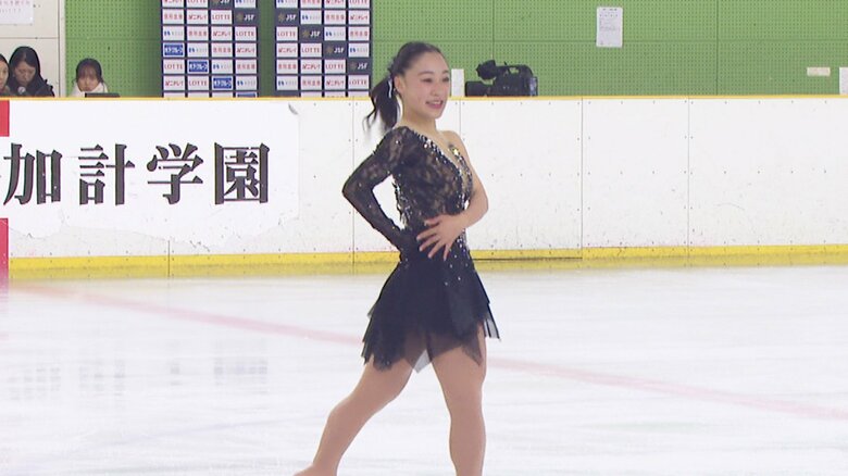 中四国九州選手権ジュニア女子優勝の横田胡幸