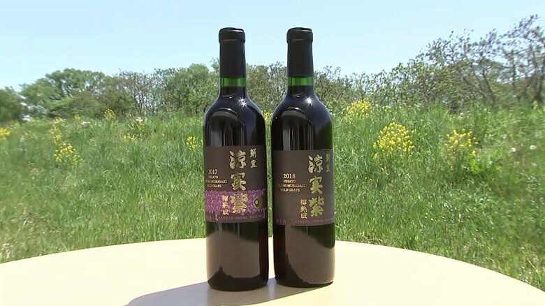 岩手県が生産量日本一、山ぶどうのワイン