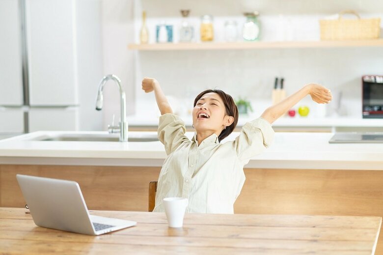 圧迫感から解放され気持ちいいと感じる（画像はイメージ）