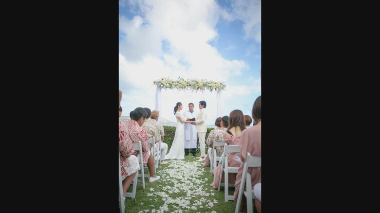 コロナ前にコマコ・ロペスさんがプロデュースした邸宅ウェディング