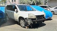 前方が大破した車…血液から基準値約5倍のアルコール　“飲酒運転”で29歳男を逮捕　「何杯飲んだか、なぜ車に乗ったか記憶がない」　福岡