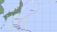 【台風情報】台風25号今後の進路は　強い勢力で関東・伊豆諸島に接近へ　最大瞬間風速50メートル予想　300ミリの大雨で土砂災害に厳重警戒