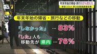 年末年始の帰省・旅行 83%が移動控えた 新型コロナ第2回意識調査<岩手県>