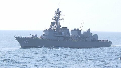 中国海軍の艦艇が領海侵入　鹿児島沖...過去4例のみ