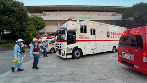 陸上大会で集団食中毒か　28人救急搬送　配布の弁当が原因か　京都市