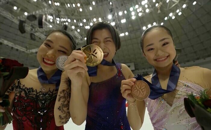 全日本選手権で優勝した坂本