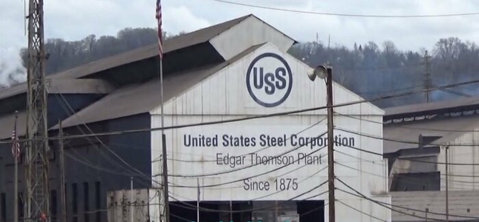 ペンシルベニア州にあるUSスチール製鉄所