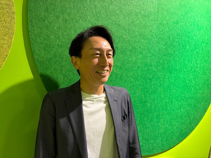 東京の後継者について話す横井氏