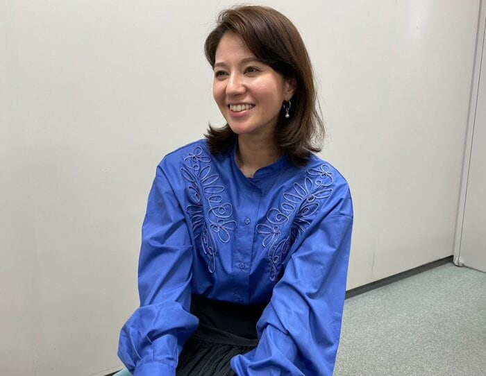 大先輩ママアナの松尾さんに励まされたという遠藤さん