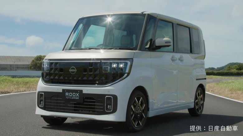 日産が軽自動車「ルークス」を5年ぶりにフルモデルチェンジ　スーパーハイトワゴンで巻き返しはかる｜FNNプライムオンライン