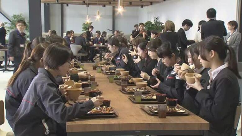 部署を超えた交流で“新たな色”を　坂井市の前田工繊が本社社屋をリニューアル　女性チーム主導で“社員の満足度”を重視　福井｜FNNプライムオンライン