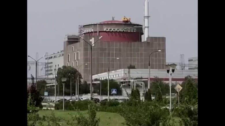 ウクライナ・ザポリージャ原発　職員が利用するバス停でドローン爆発　16人死傷｜FNNプライムオンライン