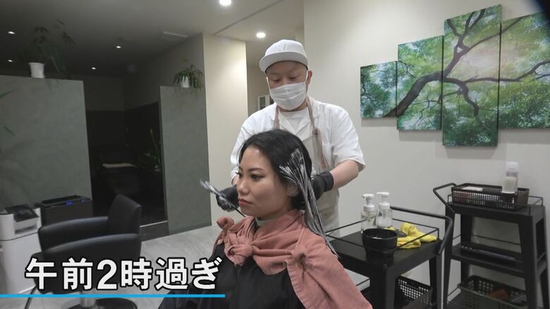 オーナー「ちゃんと寝ています」“ワンオペで24時間365日対応”の美容室 生き残りかけた究極の独自戦略｜FNNプライムオンライン