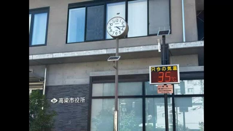 【速報】高梁市　観測史上初めて７月上旬がすべて猛暑日に【岡山】｜FNNプライムオンライン
