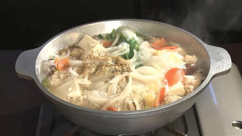 “鍋の命”「昆布」が高騰でちゃんこ店に“打撃”も「葉もの野菜」はお買い得に　新たな“鍋トレンド”は「ドーム鍋」？｜FNNプライムオンライン