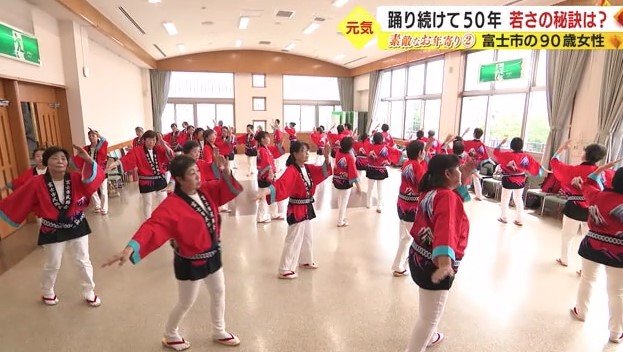 富士市民謡会の練習