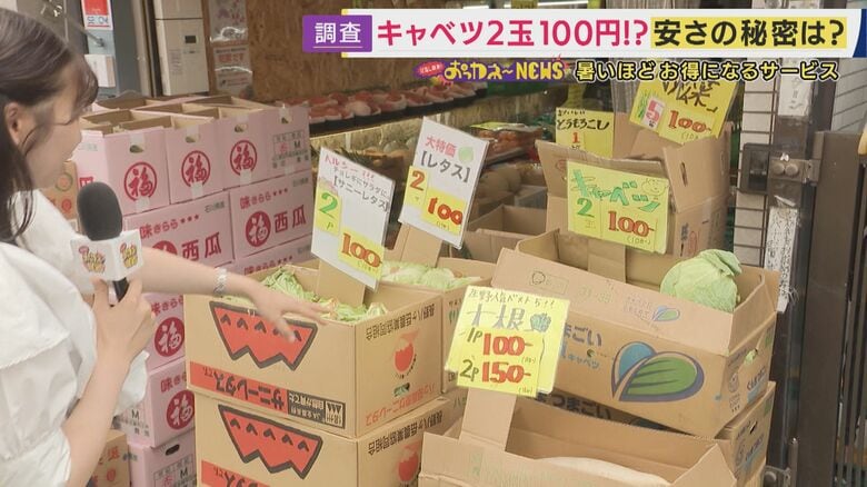 ほとんどの野菜がすでに"おっカネ〜価格"