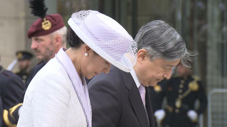 6月17日 戦没者記念碑にご供花（アムステルダム）